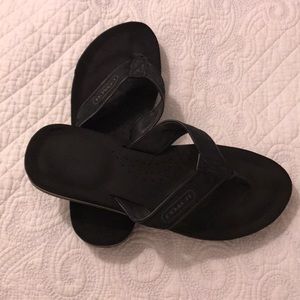 Coach flip flops